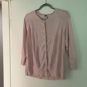 Pink GAP cardigan. Size XXL.